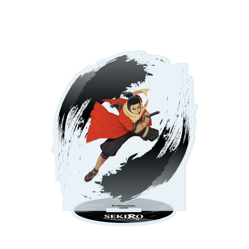 アクリルスタンド SEKIRO: NO DEFEAT 01 狼(公式イラスト) (Acrylic Stand "Sekiro: No Defeat" 01 Wolf (Official Illustration))