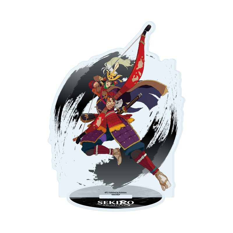 アクリルスタンド SEKIRO: NO DEFEAT 03 葦名弦一郎(公式イラスト) (Acrylic Stand "Sekiro: No Defeat" 03 Ashina Genichiro (Official Illustration))