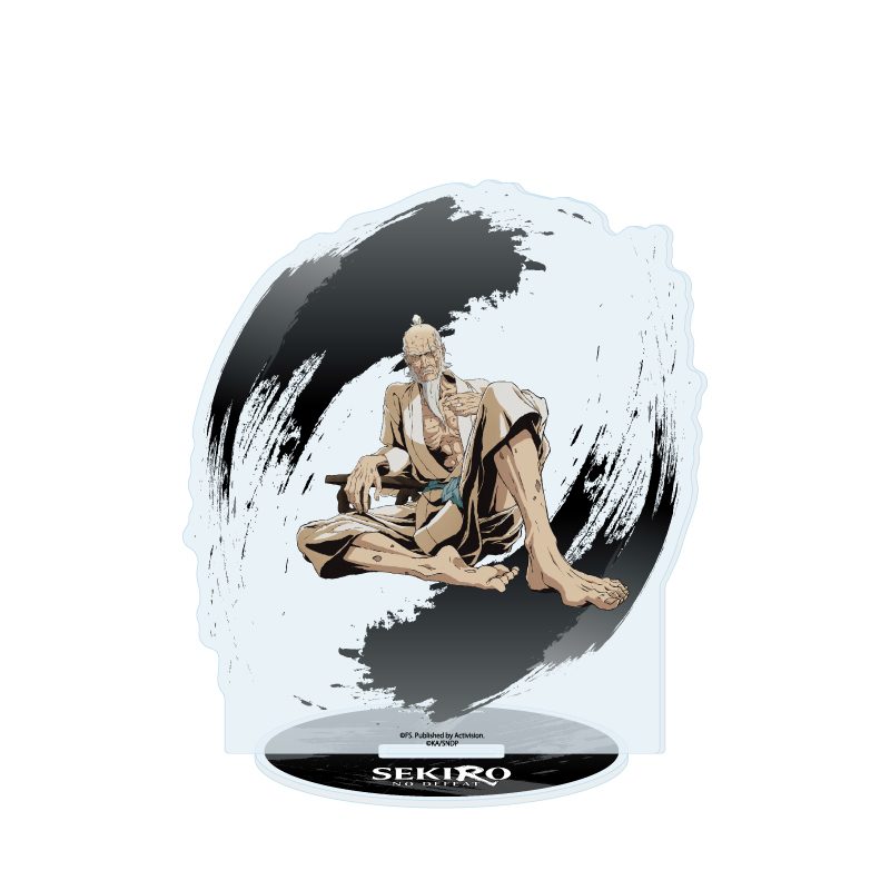 アクリルスタンド SEKIRO: NO DEFEAT 05 葦名一心(公式イラスト) (Acrylic Stand "Sekiro: No Defeat" 05 Ashina Isshin (Official Illustration))