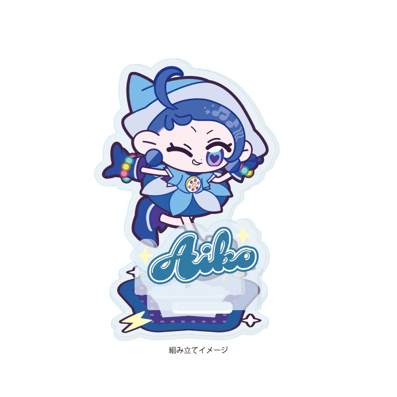 アクリルスタンドプレート おジャ魔女どれみにょん 03 あいこ(公式イラスト) (Acrylic Stand Plate "Ojamajo Doreminyon" 03 Aiko (Official Illustration))