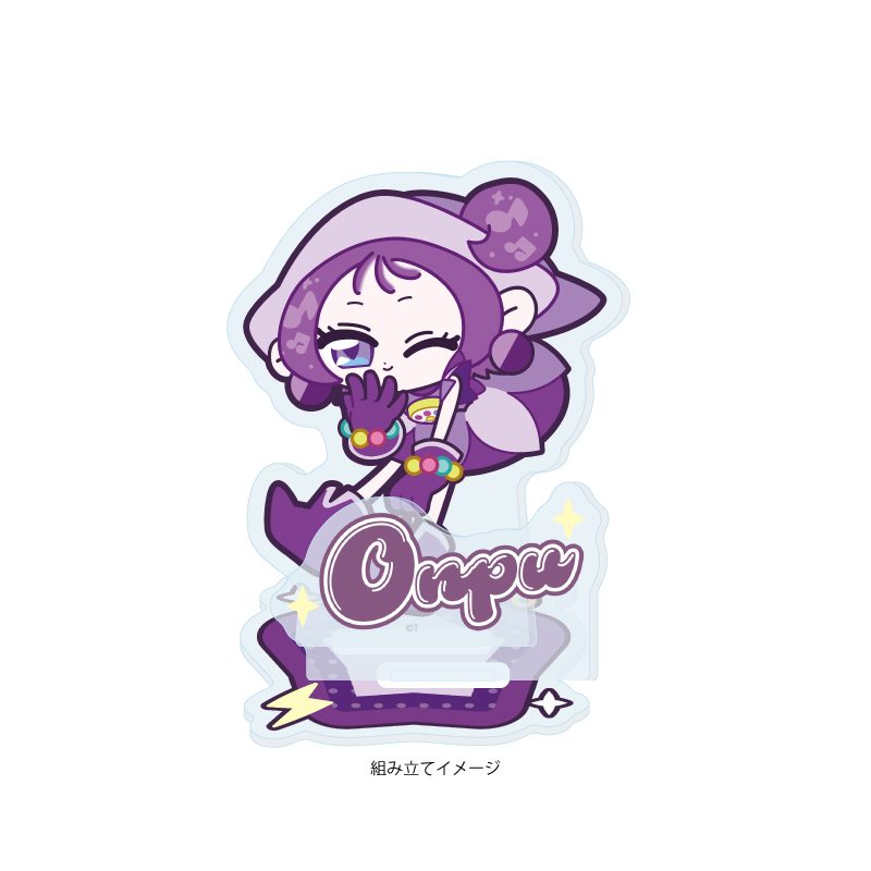 アクリルスタンドプレート おジャ魔女どれみにょん 04 おんぷ(公式イラスト) (Acrylic Stand Plate "Ojamajo Doreminyon" 04 Onpu (Official Illustration))