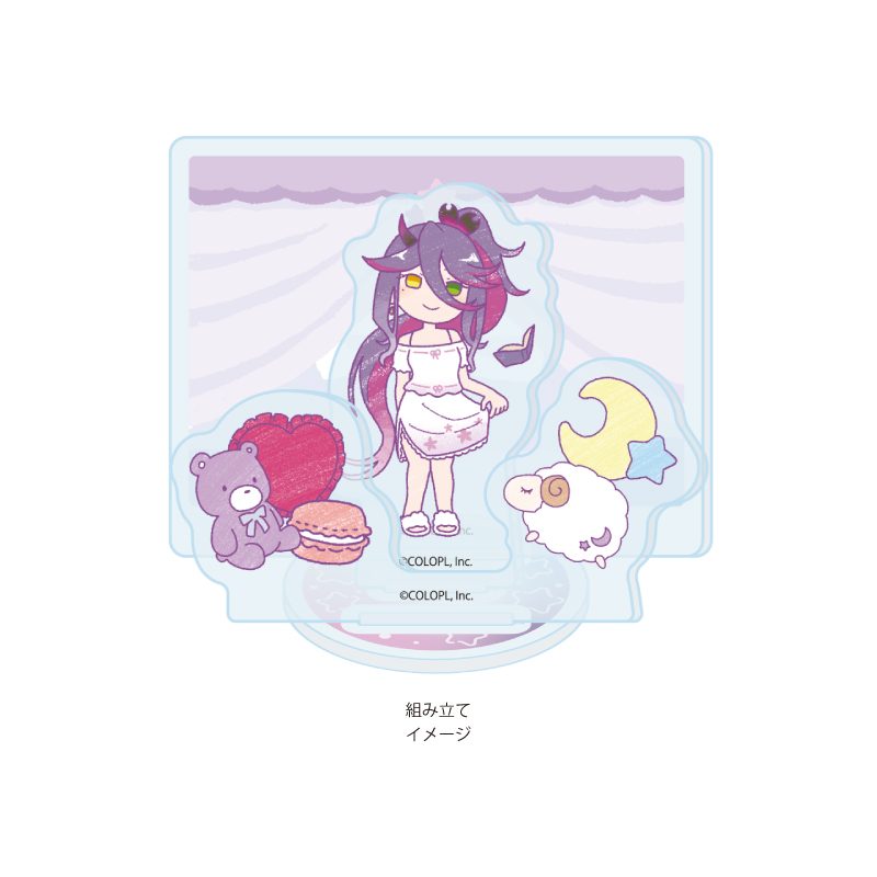 アクリルスタンドプレート 白猫プロジェクト 04 シルファ ゆめカワイイVer.(グラフアートイラスト) (Acrylic Stand Plate "White Cat Project" 04 Sylpha Yume Kawaii Ver. (Graff Art Illustration))