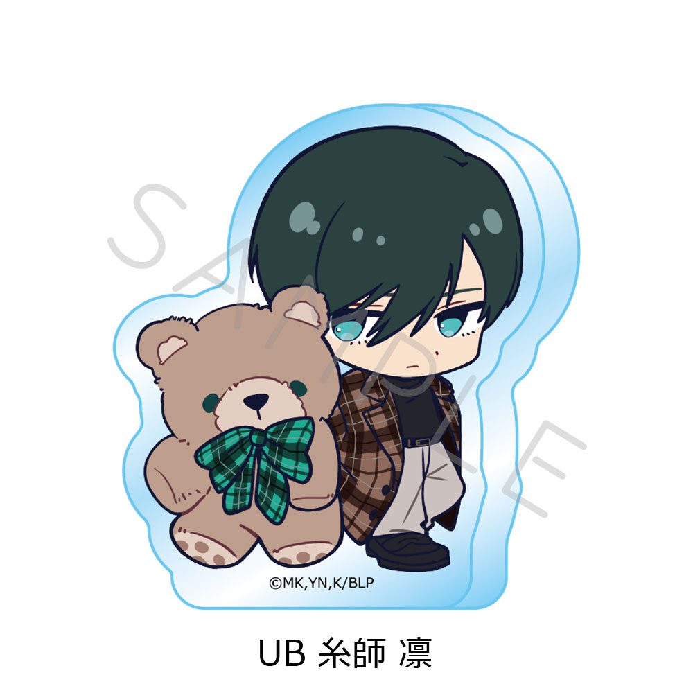 ブルーロック 第12弾 アクリルミニブロック UB 糸師凛 ("Blue Lock" Vol. 12 Acrylic Mini Block UB Itoshi Rin)