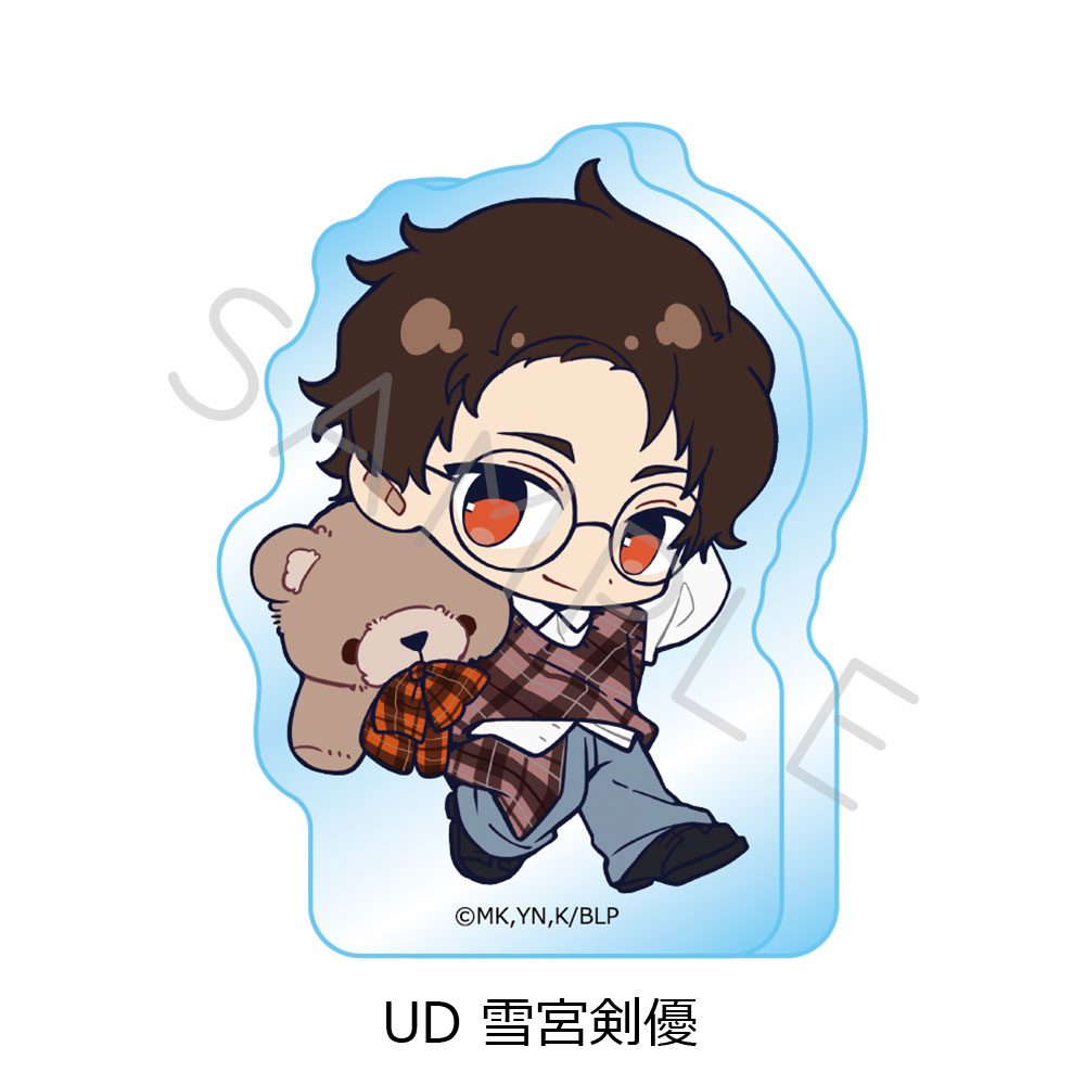 ブルーロック 第12弾 アクリルミニブロック UD 雪宮剣優 ("Blue Lock" Vol. 12 Acrylic Mini Block UD Yukimiya Kenyu)