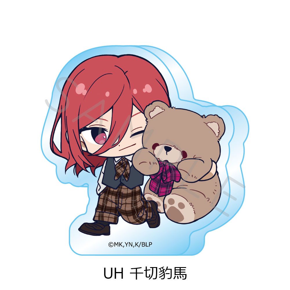 ブルーロック 第12弾 アクリルミニブロック UH 千切豹馬 ("Blue Lock" Vol. 12 Acrylic Mini Block UH Chigiri Hyoma)
