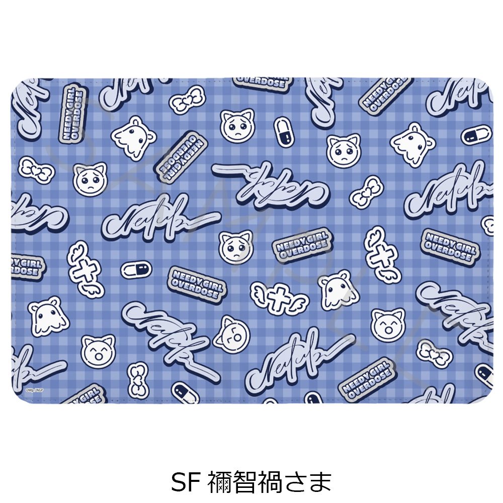 NEEDY GIRL OVERDOSE 第2弾 お薬手帳ケース SF 禰智禍さま ("NEEDY STREAMER OVERLOAD" Vol. 2 Prescription Record Book Case SF Nechika-Sama)