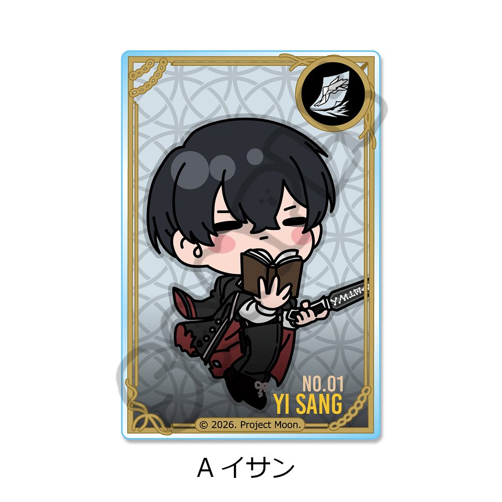 Limbus Company クリアカード A イサン ("Limbus Company" Clear Card A Yi Sang)