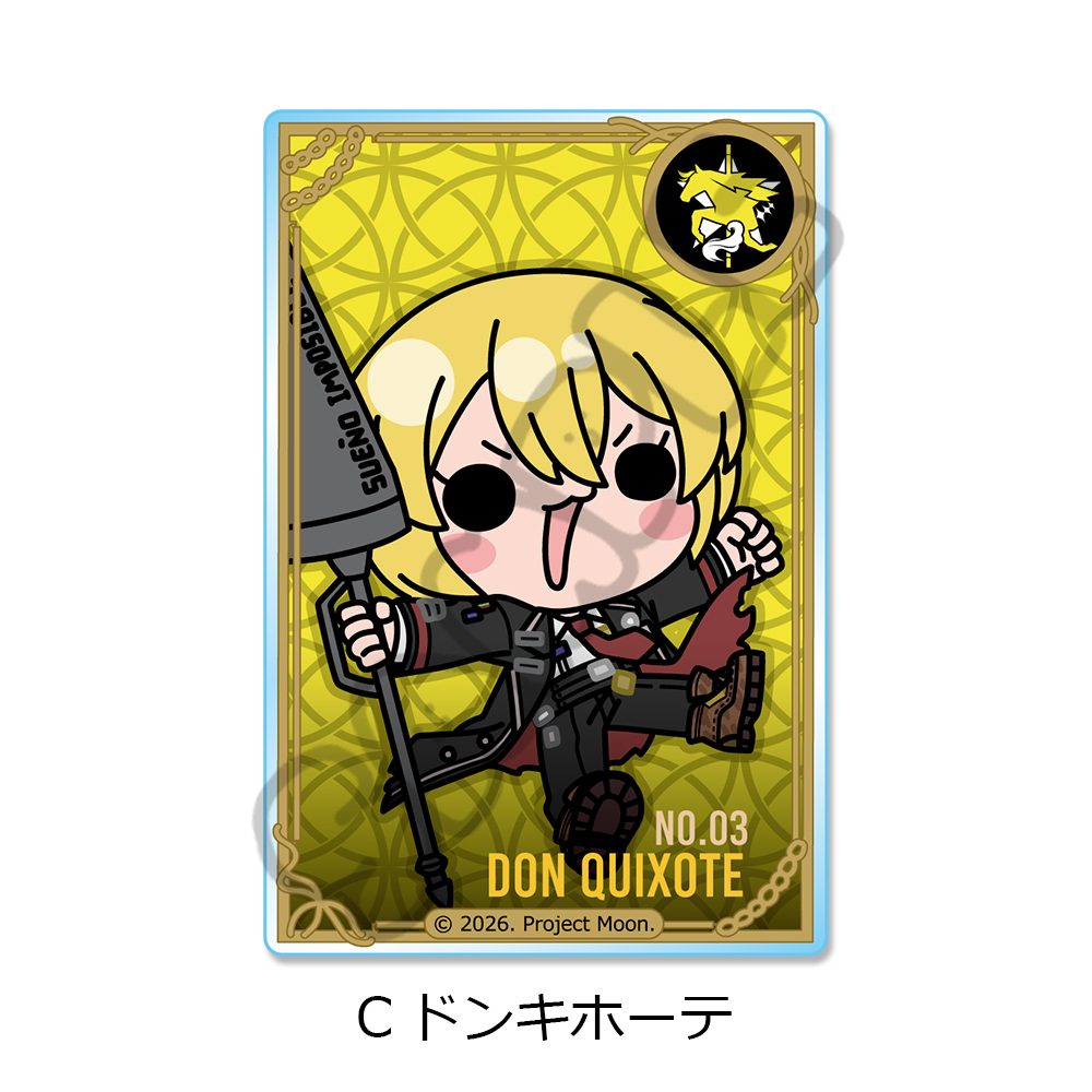 Limbus Company クリアカード C ドンキホーテ ("Limbus Company" Clear Card C Don Quixote)