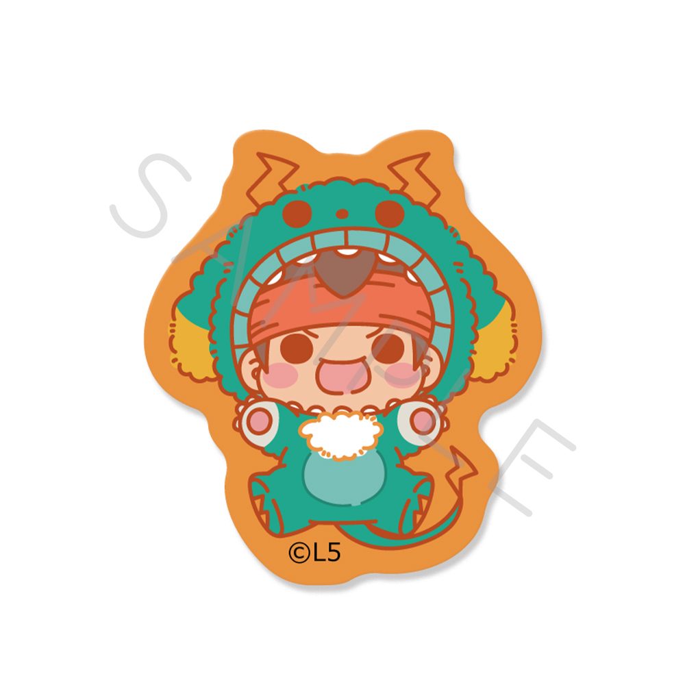 イナズマイレブン 英雄たちのヴィクトリーロード クリアダイカットステッカー M-SA 円堂守 ("Inazuma Eleven: Victory Road" Clear Die-cut Sticker M-SA Endo Mamoru)