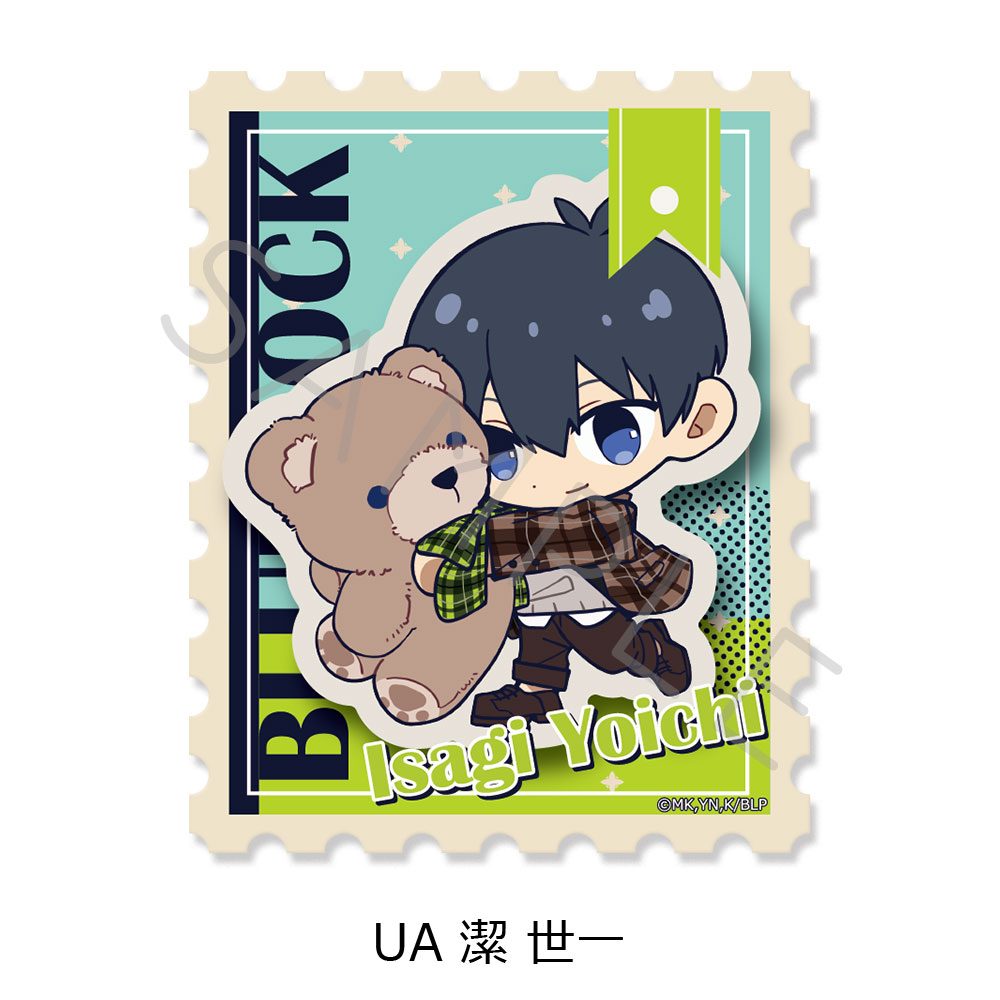 ブルーロック 第12弾 クリアステッカー UA 潔世一 ("Blue Lock" Vol. 12 Clear Sticker UA Isagi Yoichi)
