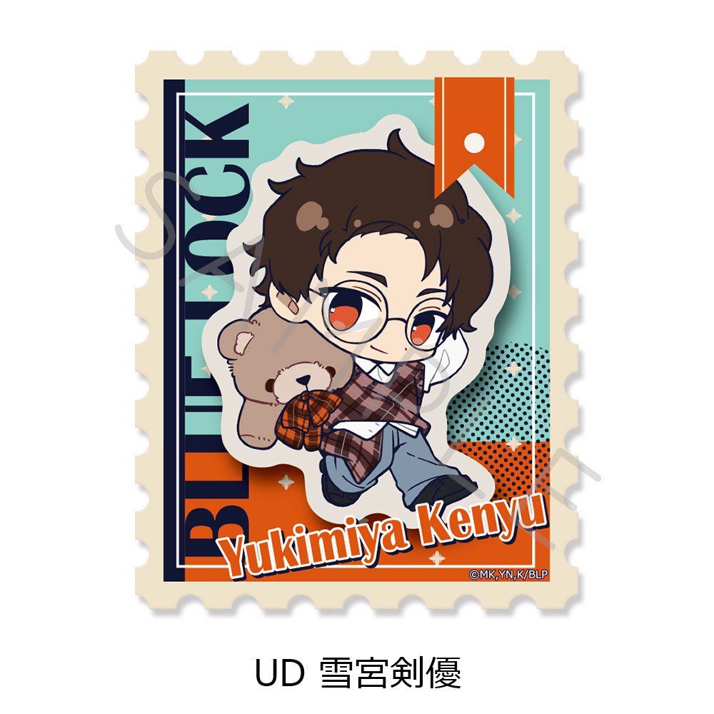 ブルーロック 第12弾 クリアステッカー UD 雪宮剣優 ("Blue Lock" Vol. 12 Clear Sticker UD Yukimiya Kenyu)
