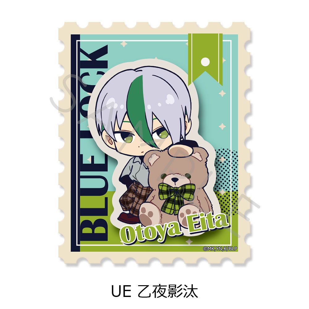 ブルーロック 第12弾 クリアステッカー UE 乙夜影汰 ("Blue Lock" Vol. 12 Clear Sticker UE Otoya Eita)