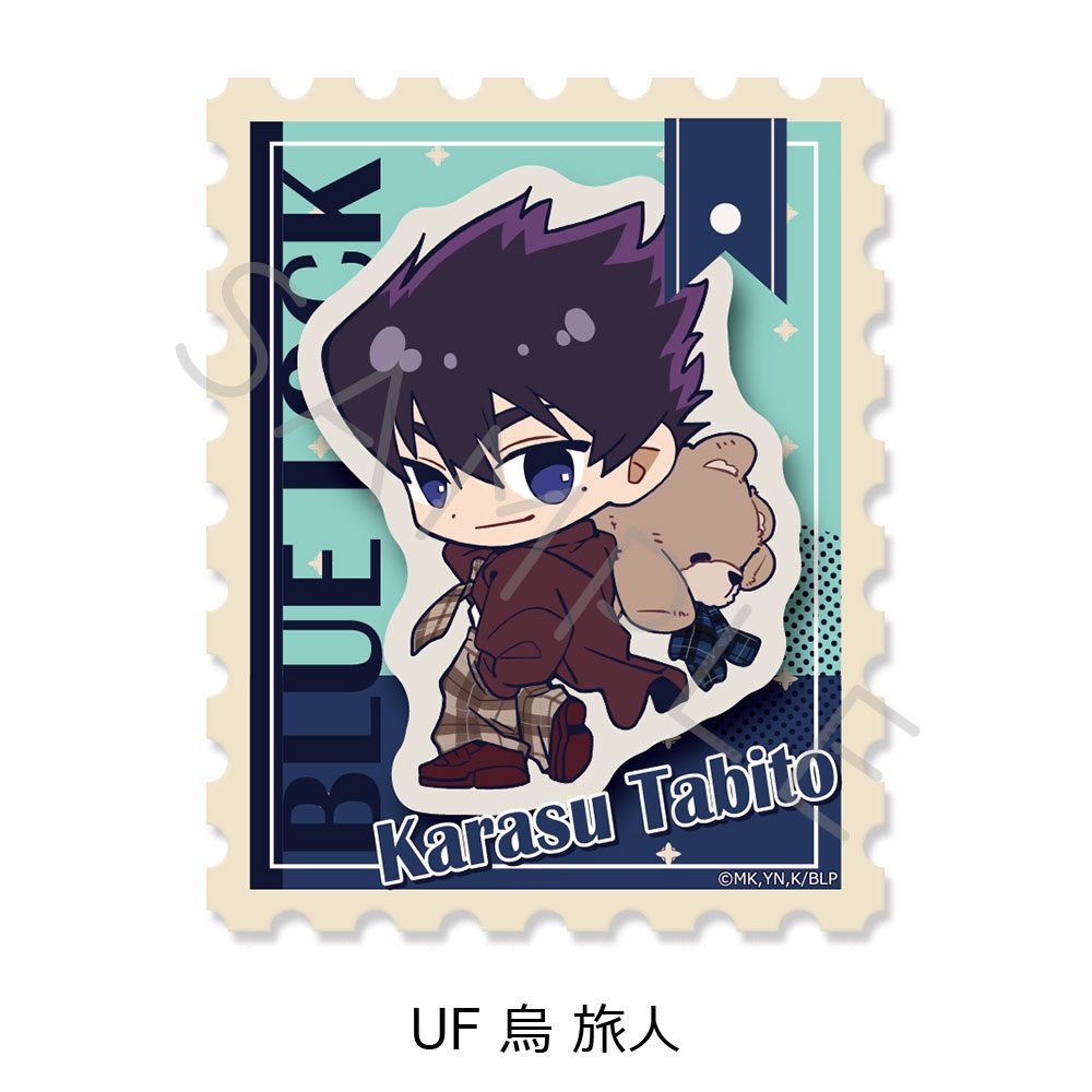 ブルーロック 第12弾 クリアステッカー UF 烏旅人 ("Blue Lock" Vol. 12 Clear Sticker UF Karasu Tabito)