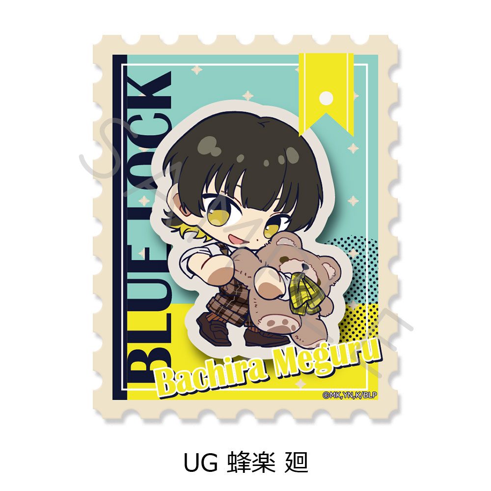 ブルーロック 第12弾 クリアステッカー UG 蜂楽廻 ("Blue Lock" Vol. 12 Clear Sticker UG Bachira Meguru)