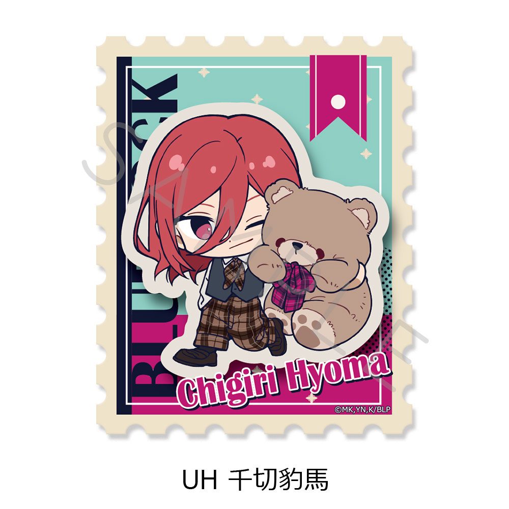ブルーロック 第12弾 クリアステッカー UH 千切豹馬 ("Blue Lock" Vol. 12 Clear Sticker UH Chigiri Hyoma)