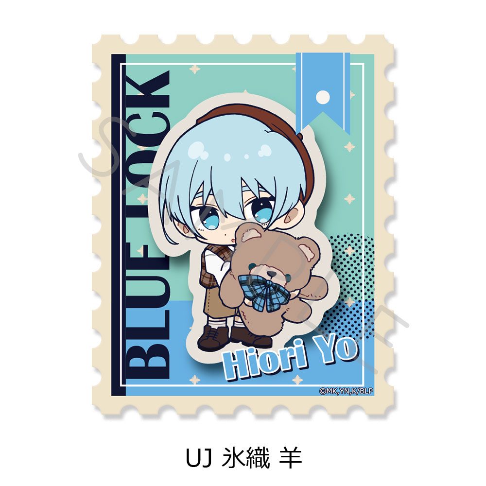 ブルーロック 第12弾 クリアステッカー UJ 氷織羊 ("Blue Lock" Vol. 12 Clear Sticker UJ Hiyori Yo)