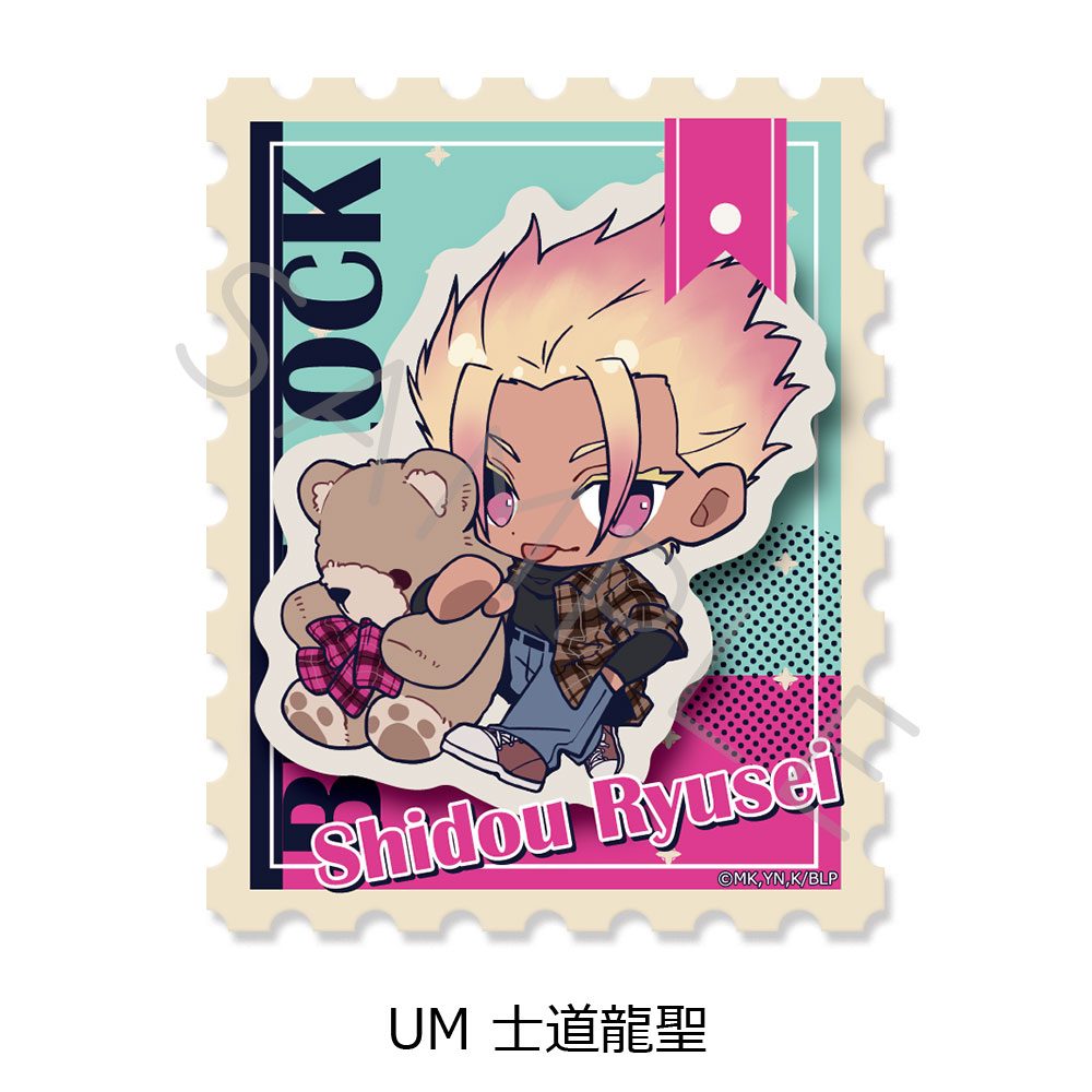 ブルーロック 第12弾 クリアステッカー UM 士道龍聖 ("Blue Lock" Vol. 12 Clear Sticker UM Shidou Ryusei)