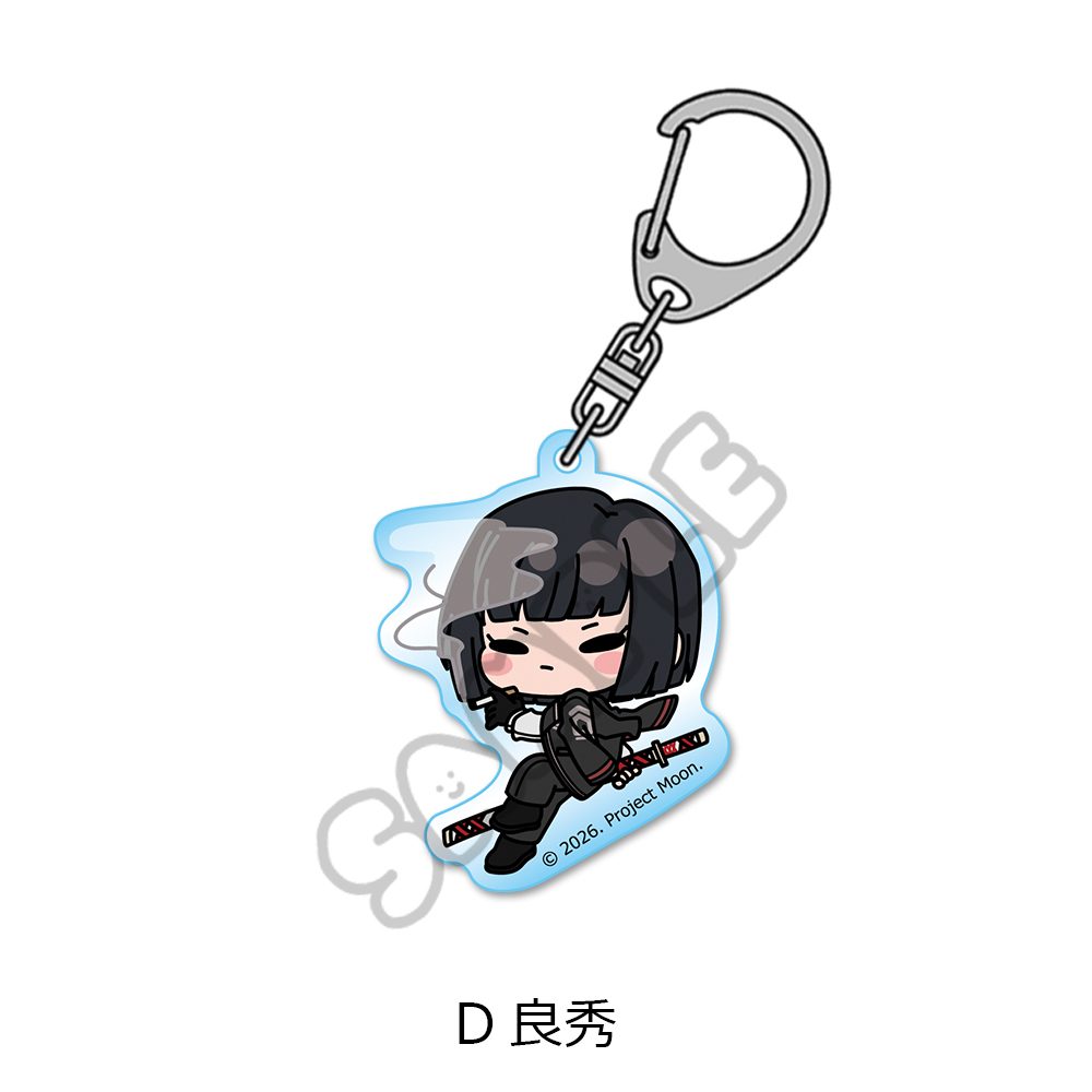 Limbus Company アクリルキーホルダー D 良秀 ("Limbus Company" Acrylic Key Chain D Ryoshu)