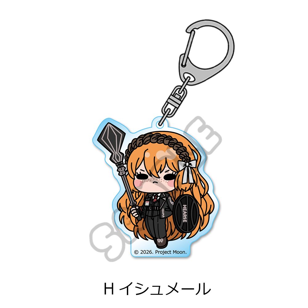 Limbus Company アクリルキーホルダー H イシュメール ("Limbus Company" Acrylic Key Chain H Ishmael)