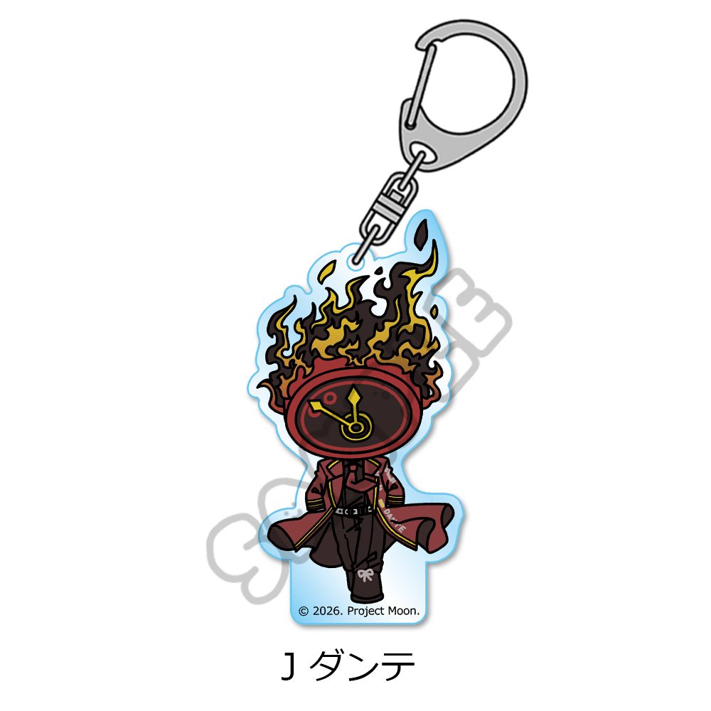Limbus Company アクリルキーホルダー J ダンテ ("Limbus Company" Acrylic Key Chain J Dante)