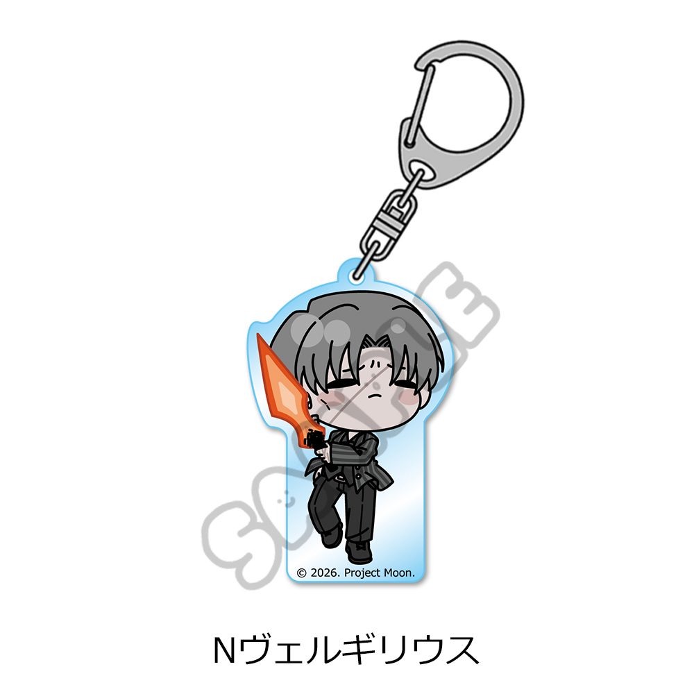 Limbus Company アクリルキーホルダー N ヴェルギリウス ("Limbus Company" Acrylic Key Chain N Vergilius)