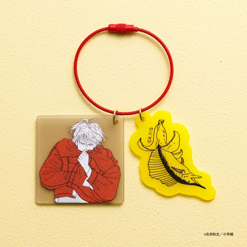 BANANA FISH ダブルアクリルキーリング 4 アッシュB(バナナフィッシュ) ("Banana Fish" Double Acrylic Key Ring 4 Ash B (Banana Fish))