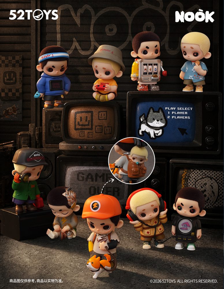 52TOYS BLINDBOX NOOK & SEEK ザ・ツインズ (52TOYS BLINDBOX NOOK & SEEK Gemini Series)