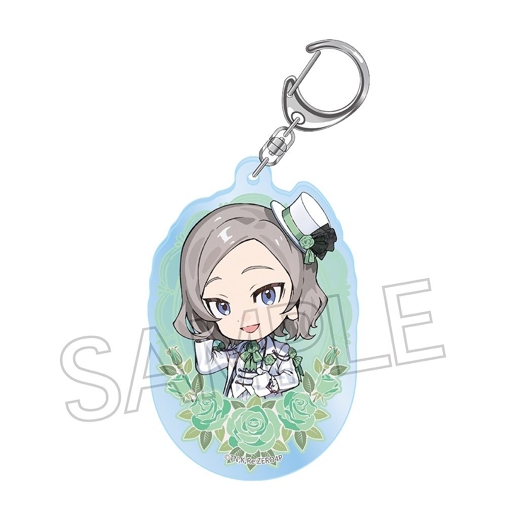 Re:ゼロから始める異世界生活 -Royal Rose- アクリルキーホルダー オットー ("Re:Zero kara Hajimeru Isekai Seikatsu" -Royal Rose- Acrylic Key Chain Otto)