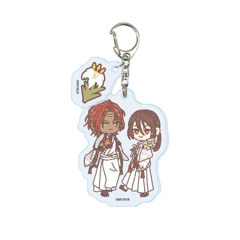 パーツ付きアクリルキーホルダー 角川ビーンズ文庫フェア 01 少年陰陽師(グラフアートイラスト) (Acrylic Key Chain with Parts Kadokawa Beans Bunko Fair 01 "Shounen Onmyouji" (Graff Art Illustration))