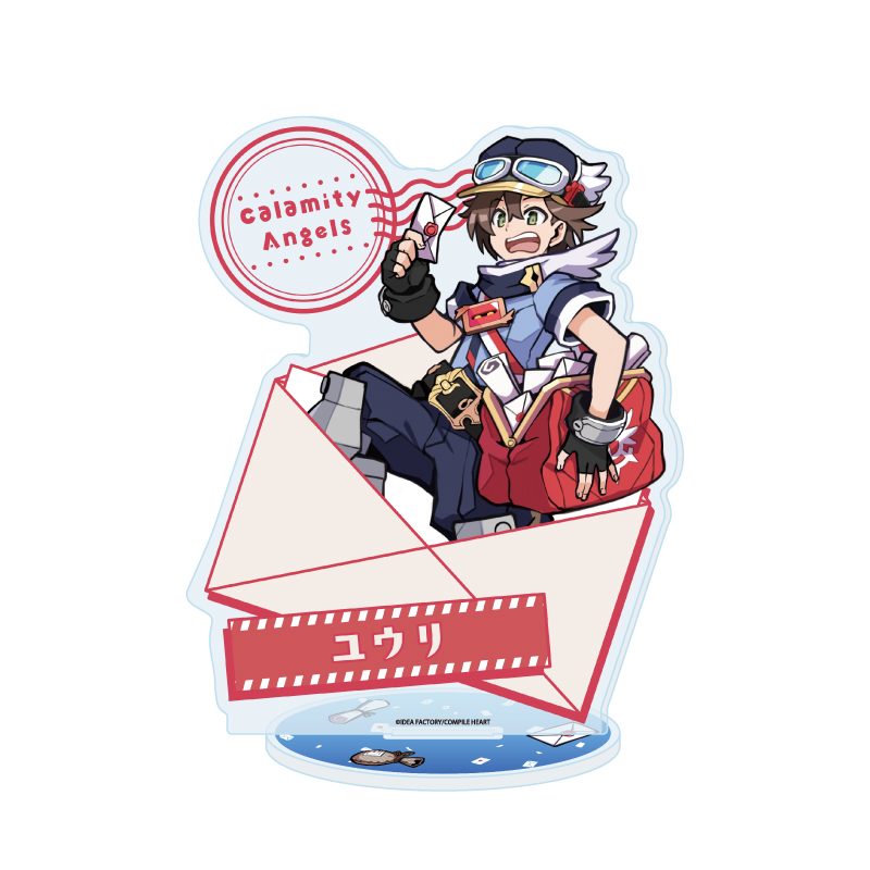 アクリルスタンド ナナメダケイ先生 01 届けろ!戦え!カラミティエンジェルズ ユウリ(男)(公式イラスト) (Acrylic Stand Kei Nanameda Works 01 "Calamity Angels: Special Delivery" Yuri (Male) (Official Illustration))