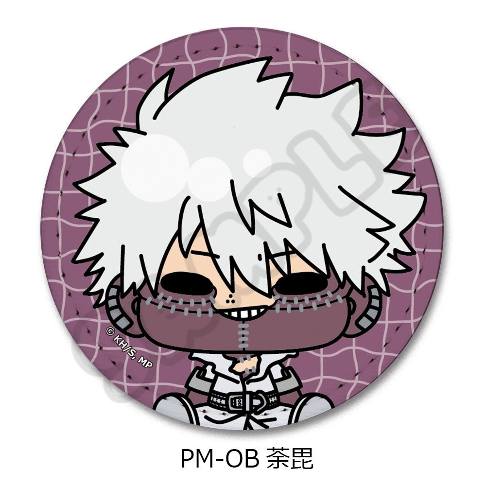 僕のヒーローアカデミア POTEmocho 第7弾 レザーバッジ PM-OB 荼毘 ("My Hero Academia" POTEmocho Vol. 7 Leather Badge PM-OB Dabi)