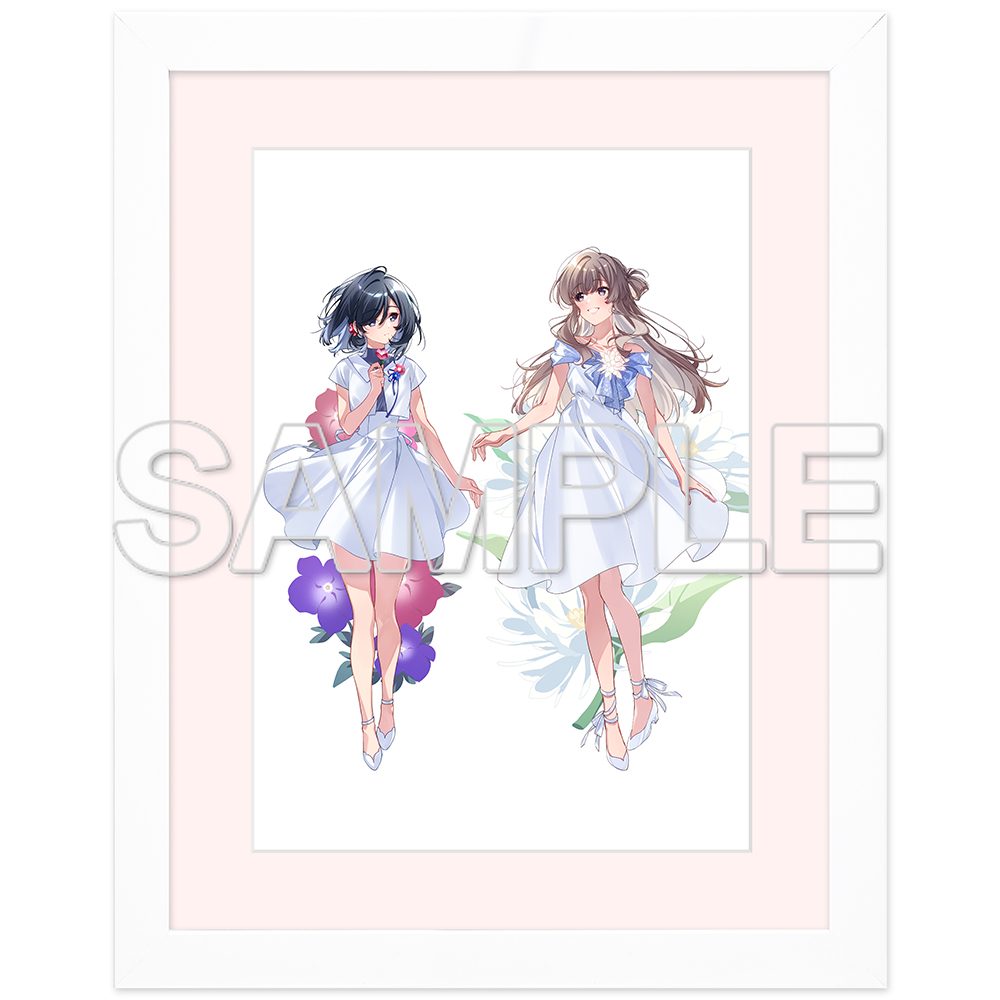 週に一度クラスメイトを買う話 -ふたりの秘密は一つ屋根の下- Birthday A4キャラファイングラフ ("Story About Buying My Classmate Once A Week: Two People's Secret Under the Same Roof" Birthday A4 Chara Fine Graph)