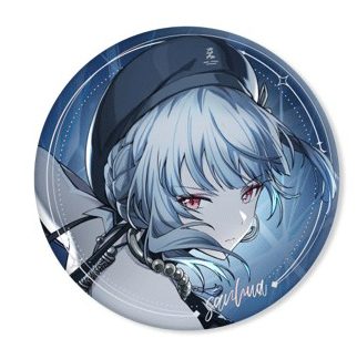 鳴潮:対決 公式缶バッジ 第一弾 BP01 散華Ver. ("Wuthering Waves" Official Can Badge Vol. 1 BP01 Sanhua Ver.)