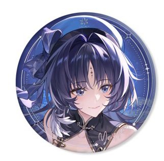 鳴潮:対決 公式缶バッジ 第一弾 BP01 秧秧Ver. ("Wuthering Waves" Official Can Badge Vol. 1 BP01 Yangyang Ver.)