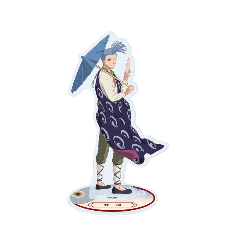 アクリルスタンド ふしぎ遊戯 13 井宿 傘Ver.(描き下ろしイラスト) (Acrylic Stand "Fushigi Yuugi: The Mysterious Play" 13 Chichiri Umbrella Ver. (Original Illustration))