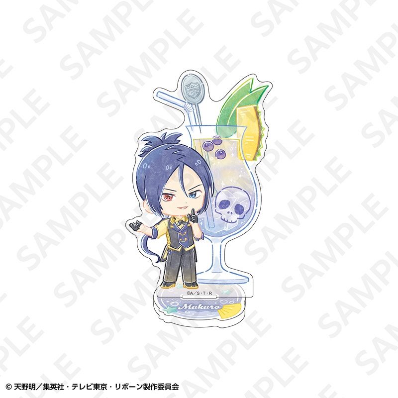 家庭教師ヒットマンREBORN! 描き起こしアクリルスタンド フルーツモクテルVer. 六道骸(10年後) ("Reborn!" Original Illustration Acrylic Stand Fruit Mocktail Ver. Rokudo Mukuro (10 Years Later))
