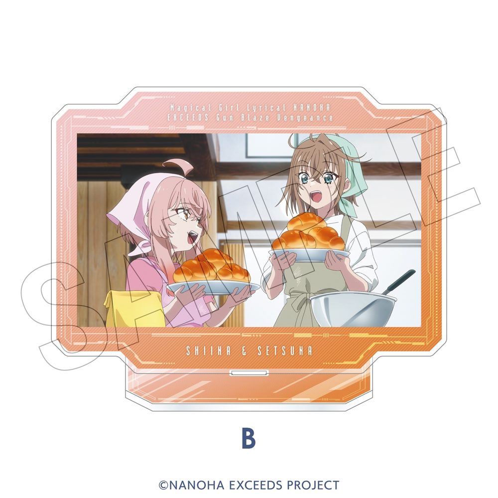 魔法少女リリカルなのは EXCEEDS Gun Blaze Vengeance アクリルスタンドB ("Magical Girl Lyrical Nanoha Exceeds Gun Blaze Vengeance" Acrylic Stand B)