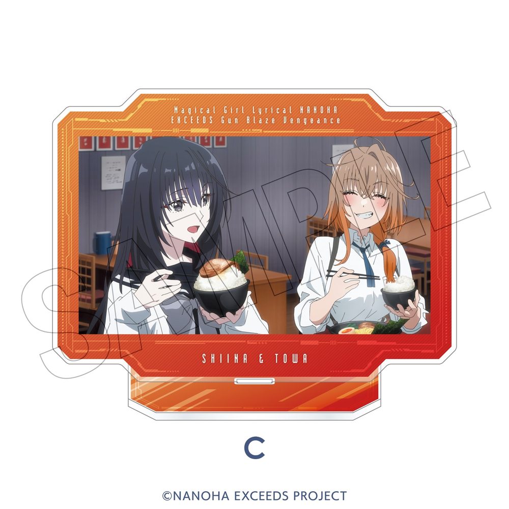 魔法少女リリカルなのは EXCEEDS Gun Blaze Vengeance アクリルスタンドC ("Magical Girl Lyrical Nanoha Exceeds Gun Blaze Vengeance" Acrylic Stand C)