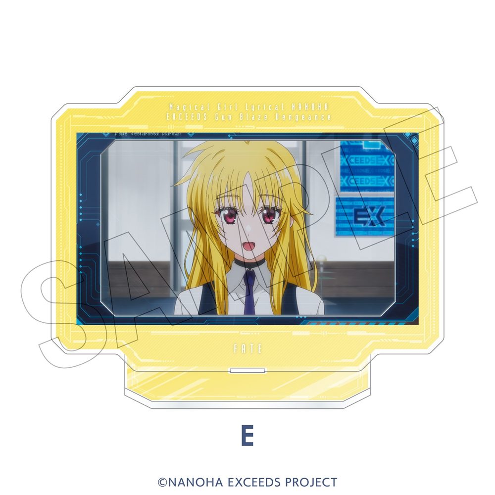 魔法少女リリカルなのは EXCEEDS Gun Blaze Vengeance アクリルスタンドE ("Magical Girl Lyrical Nanoha Exceeds Gun Blaze Vengeance" Acrylic Stand E)