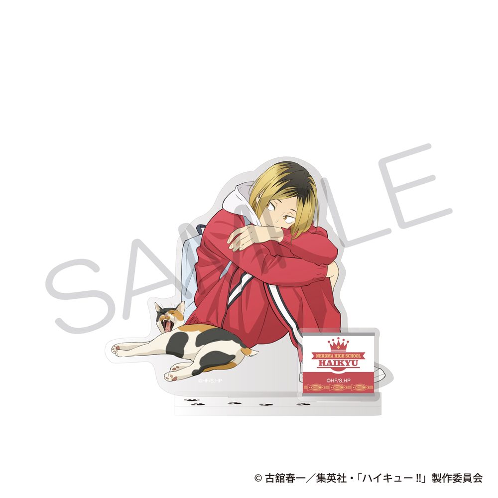 ハイキュー!! アクリルスタンド 猫Ver. 孤爪研磨 ("Haikyu!!" Acrylic Stand Cat Ver. Kozume Kenma)