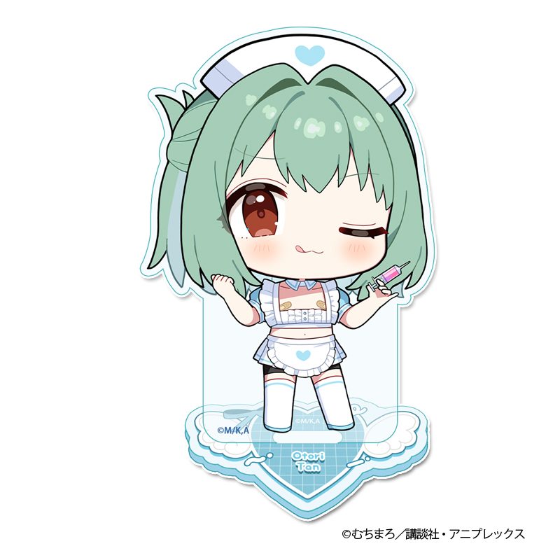生徒会にも穴はある! ぷちちょこアクリルスタンド 尾鳥たん ナースVer. ("There Is Also a Hole in the Student Organization!" Puchichoko Acrylic Stand Otori Tan Nurse Ver.)