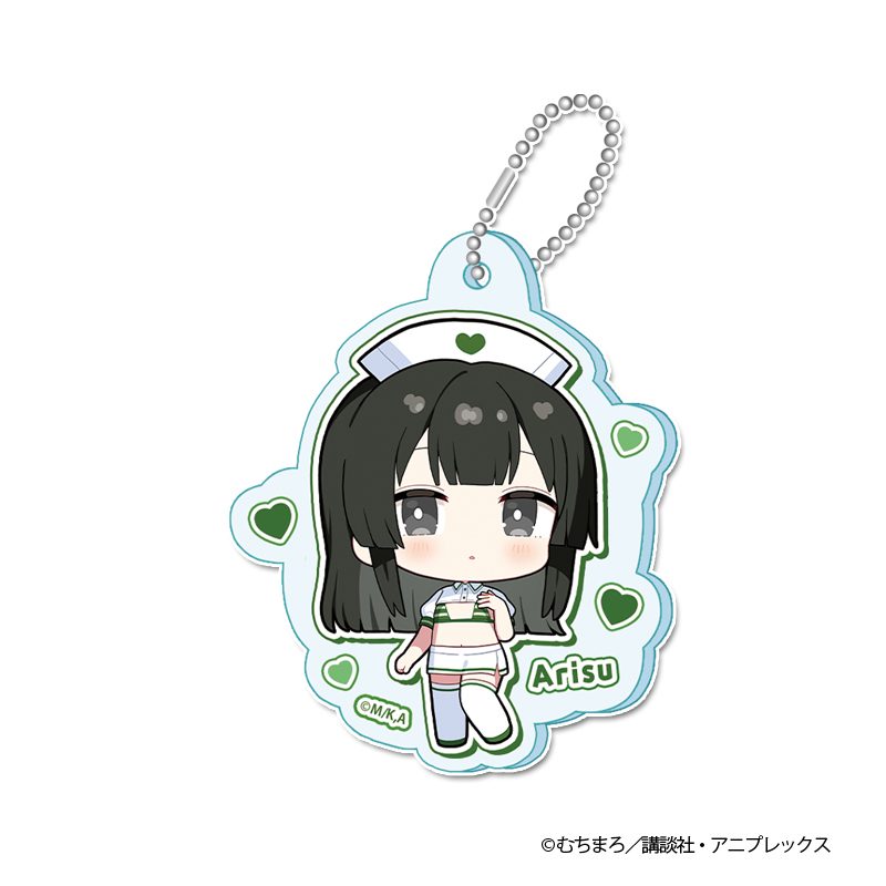 生徒会にも穴はある! ぷちちょこミニアクリルキーホルダー 照井有栖 ナースVer. ("There Is Also a Hole in the Student Organization!" Puchichoko Mini Acrylic Key Chain Terui Arisu Nurse Ver.)