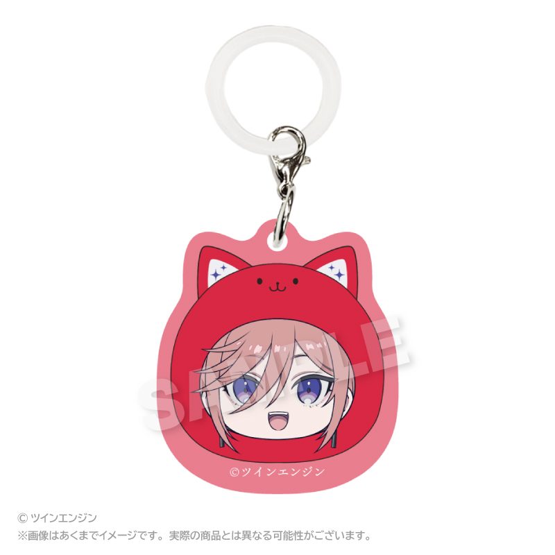 THE RIBBON HERO リボンヒーロー まるめいつチャーム サファイア(私服) ("The Ribbon Hero" Marumates Charm Sapphire (Casual Outfit))