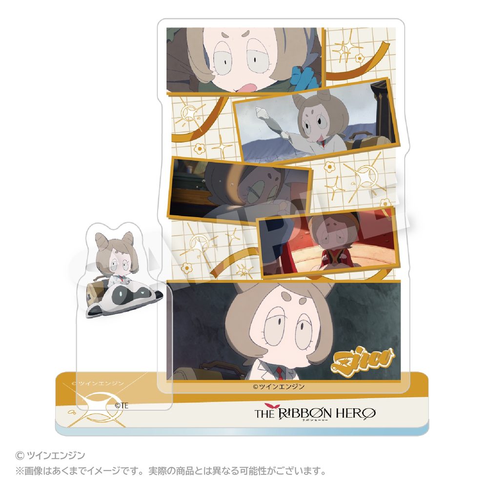 THE RIBBON HERO リボンヒーロー メモリーズアクリルマスコット ジルコ ("The Ribbon Hero" Memories Acrylic Mascot Zirco)