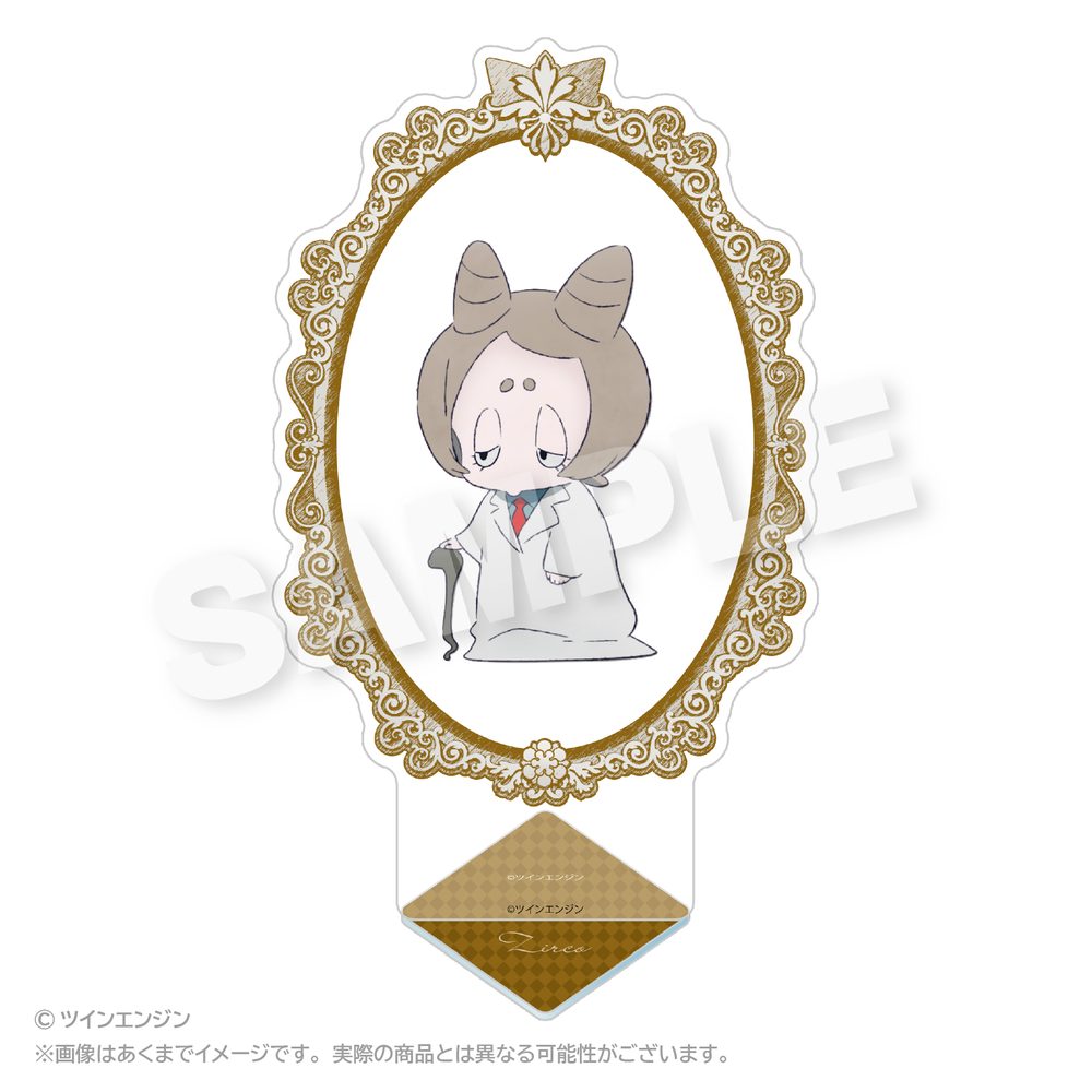 THE RIBBON HERO リボンヒーロー 額縁風アクリルスタンド ジルコ ("The Ribbon Hero" Frame Style Acrylic Stand Zirco)