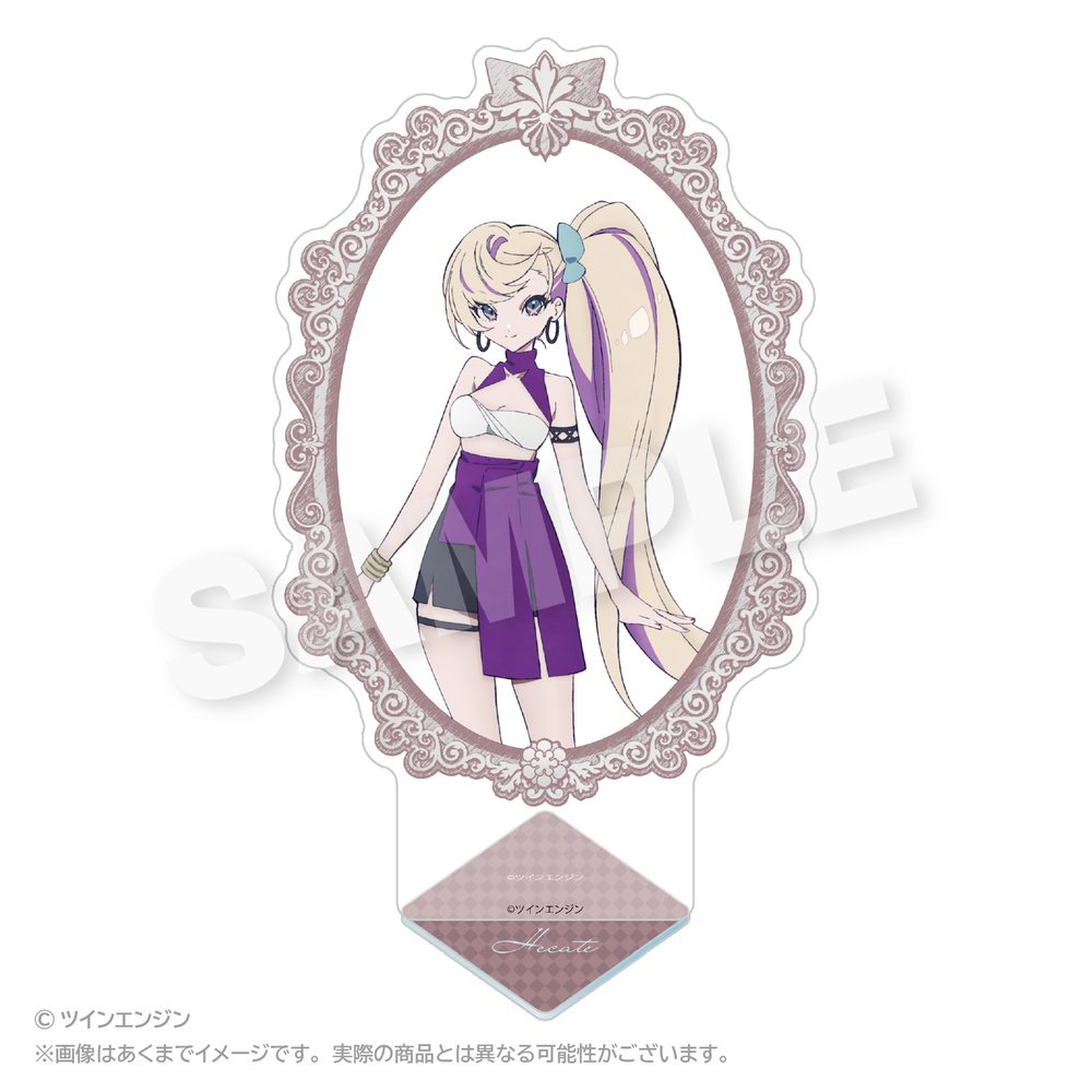 THE RIBBON HERO リボンヒーロー 額縁風アクリルスタンド ヘケート ("The Ribbon Hero" Frame Style Acrylic Stand Hecate)