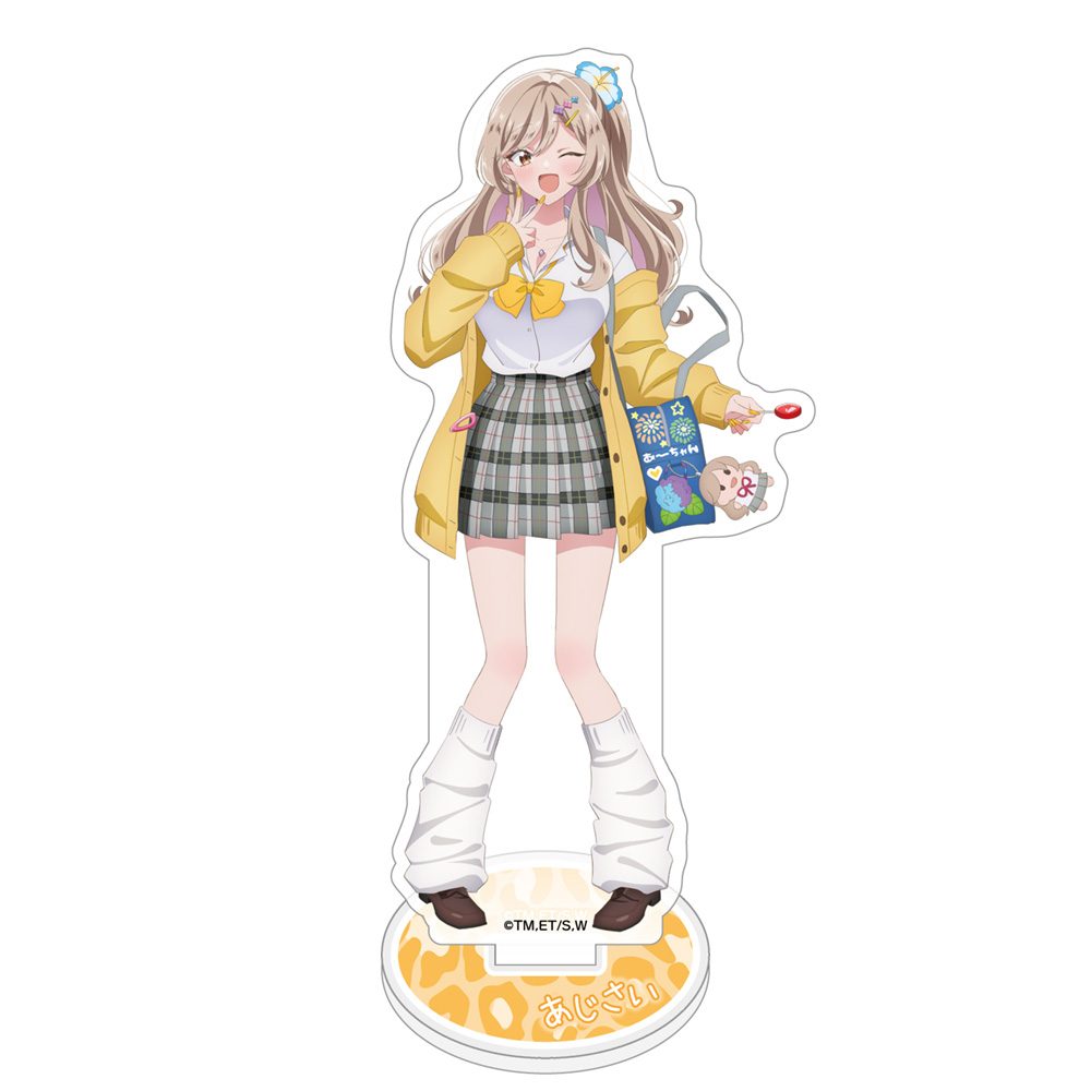 わたしが恋人になれるわけないじゃん、ムリムリ!(※ムリじゃなかった!?) 描き下ろしアクリルスタンド 瀬名紫陽花/平成ギャルVer. ("There's No Freaking Way I'll be Your Lover! Unless..." Original Illustration Acrylic Stand Sena Ajisai Mai / Heisei Gal Ver.)