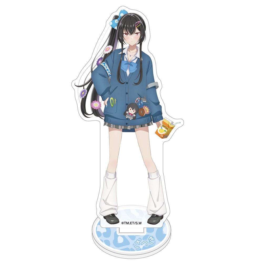 わたしが恋人になれるわけないじゃん、ムリムリ!(※ムリじゃなかった!?) 描き下ろしアクリルスタンド 琴紗月/平成ギャルVer. ("There's No Freaking Way I'll be Your Lover! Unless..." Original Illustration Acrylic Stand Koto Satuki / Heisei Gal Ver.)