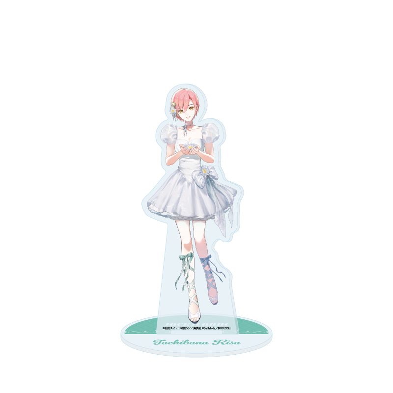 アクリルスタンド ジャックジャンヌ 05 立花希佐 フォーマル+花Ver.(描き起こしイラスト) (Acrylic Stand "Jack Jeanne" 05 Tachibana Kisa Formal + Flower Ver. (Original Illustration))