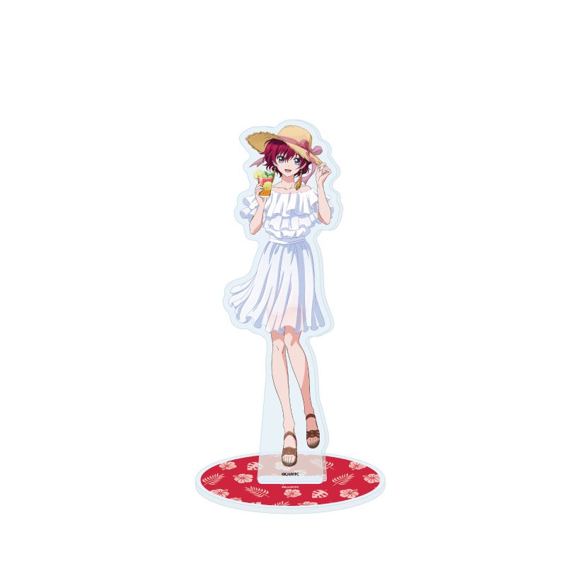 アクリルスタンド 暁のヨナ 51 ヨナ トロピカルVer.(描き下ろしイラスト) (Acrylic Stand "Yona of the Dawn" 51 Yona Tropical Ver. (Original Illustration))